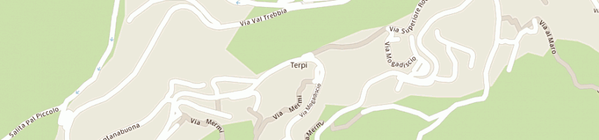 Mappa della impresa scuole pubbliche comunali materne a GENOVA