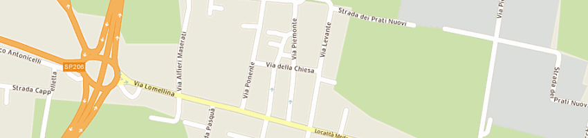 Mappa della impresa campagnoli giancarlo a VOGHERA
