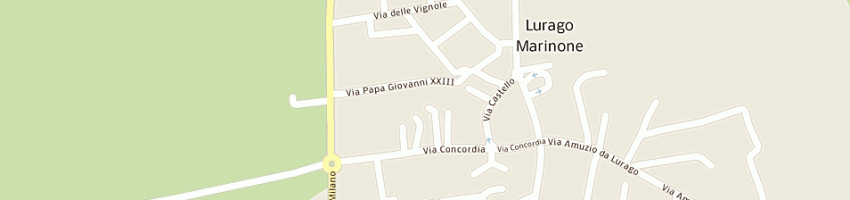 Mappa della impresa lavasecco ecologico pinguino blu di lago rosalia a LURAGO MARINONE