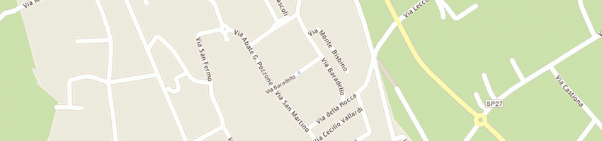 Mappa della impresa municipio a APPIANO GENTILE