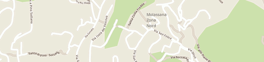 Mappa della impresa bianco vincenzo a GENOVA