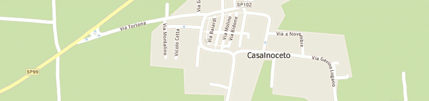 Mappa della impresa franchini anna a CASALNOCETO