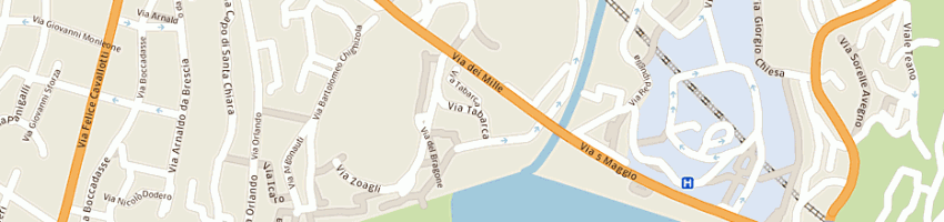 Mappa della impresa piuma srl a GENOVA