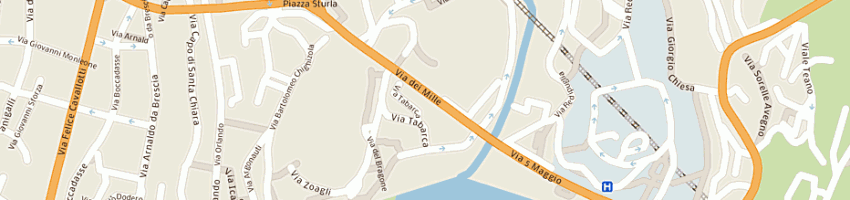 Mappa della impresa spaggiari roberto a GENOVA