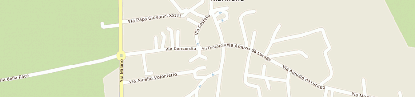 Mappa della impresa frutta e verdura sas di todero erika e c a LURAGO MARINONE