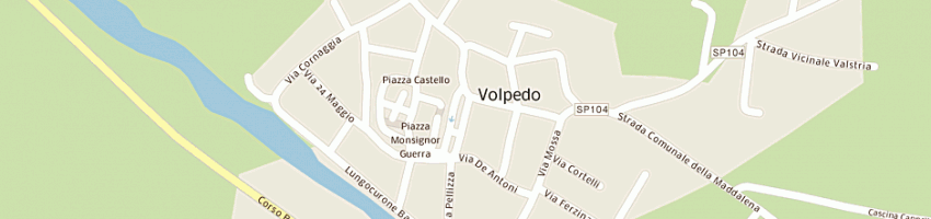 Mappa della impresa fossati elena a VOLPEDO