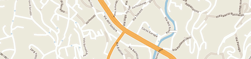 Mappa della impresa sturla sas a GENOVA