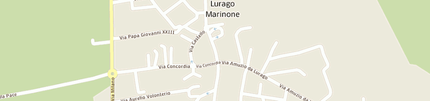 Mappa della impresa la gastronomia sas a LURAGO MARINONE