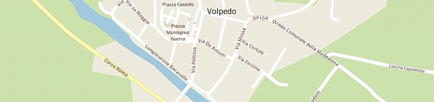 Mappa della impresa ravera ugo a VOLPEDO