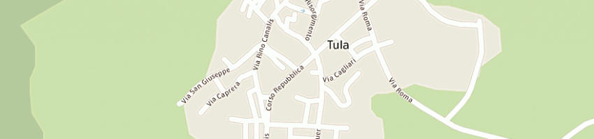 Mappa della impresa azienda usl n1 sassari a TULA