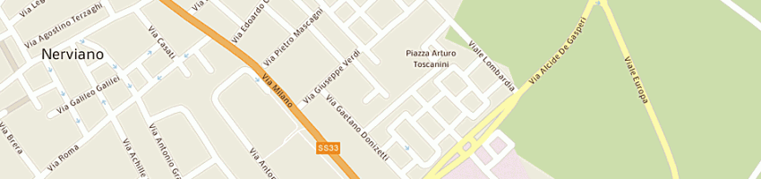 Mappa della impresa vdr sas di maria luisa pea a NERVIANO