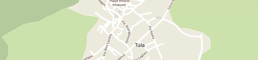 Mappa della impresa becca arredamenti sas a TULA