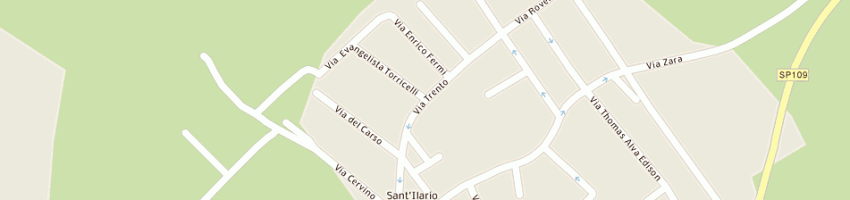 Mappa della impresa lasel di lamperti patrizia a NERVIANO