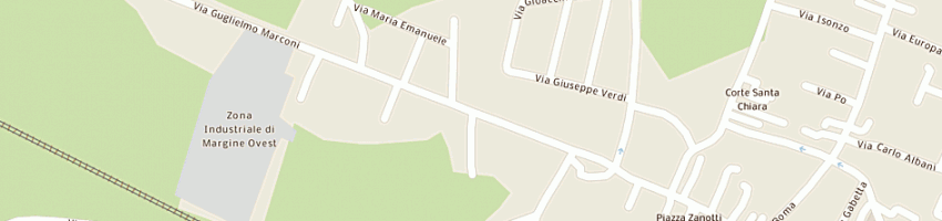 Mappa della impresa piccinini giuseppe a GROPELLO CAIROLI