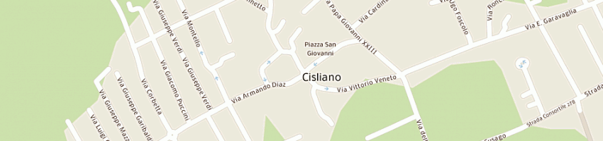 Mappa della impresa merola daniele a CISLIANO