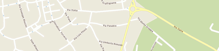 Mappa della impresa crom a APPIANO GENTILE