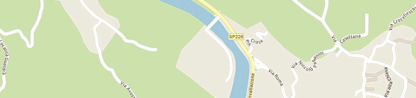 Mappa della impresa eti esse srl a MONTOGGIO
