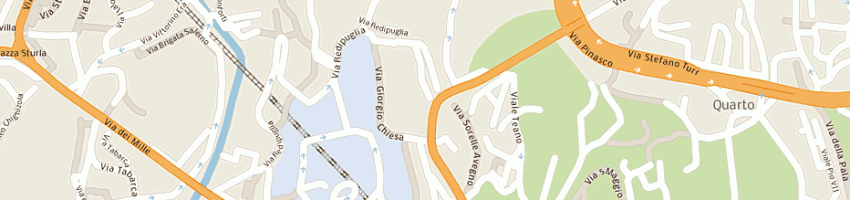 Mappa della impresa pescia aurelio ascensori srl a GENOVA