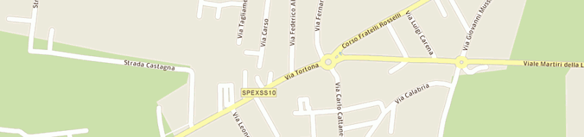 Mappa della impresa marchese pierino a VOGHERA