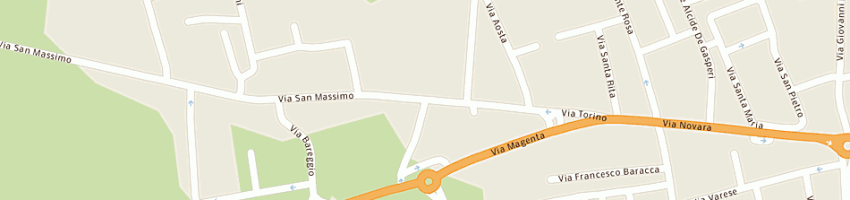 Mappa della impresa tecfer srl a BAREGGIO