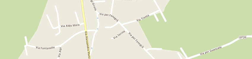 Mappa della impresa guida mariano a VENIANO