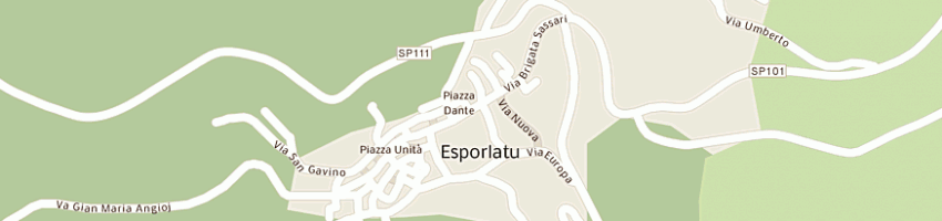 Mappa della impresa solinas giacomina a ESPORLATU