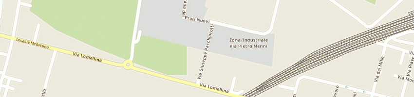 Mappa della impresa lodigiani fratelli a VOGHERA