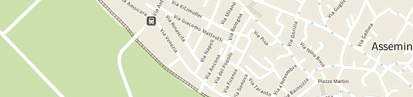 Mappa della impresa serra luigi a CAGLIARI