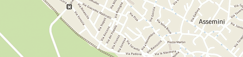 Mappa della impresa pili roberto a ASSEMINI