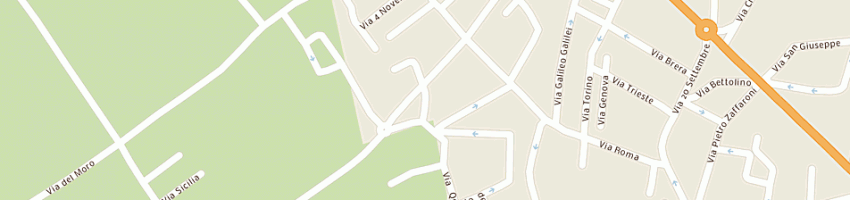 Mappa della impresa simeoni maria luisa e vicentini loris snc a GERENZANO
