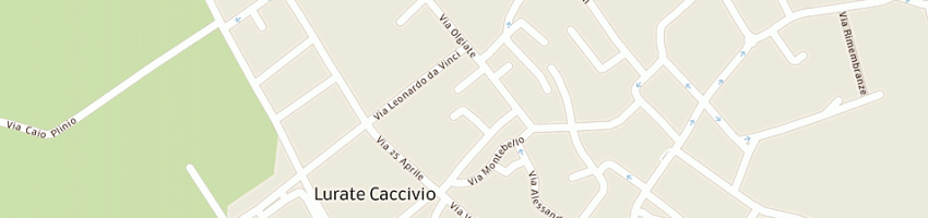 Mappa della impresa mantovani di mantovani liberatore enrico a LURATE CACCIVIO
