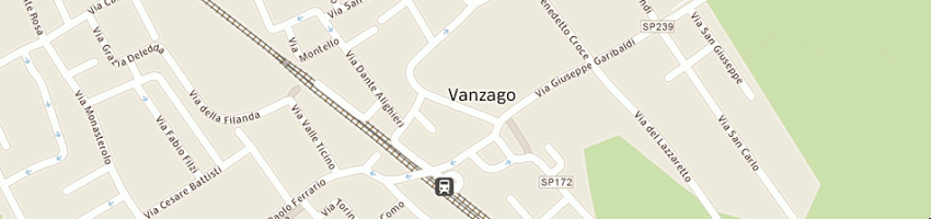 Mappa della impresa studio architettura natale gianoli a VANZAGO