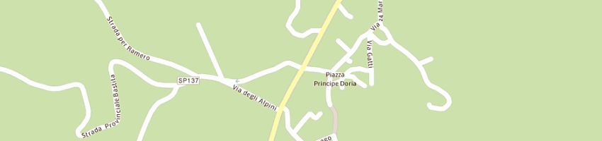 Mappa della impresa lovazzano piero a GARBAGNA