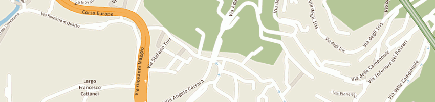 Mappa della impresa ferretti claudio a GENOVA
