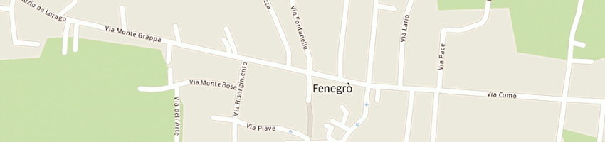 Mappa della impresa autofficina ghioldi snc a FENEGRO 
