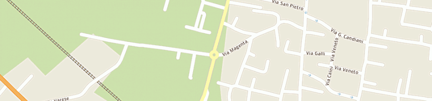 Mappa della impresa gssv turate a TURATE