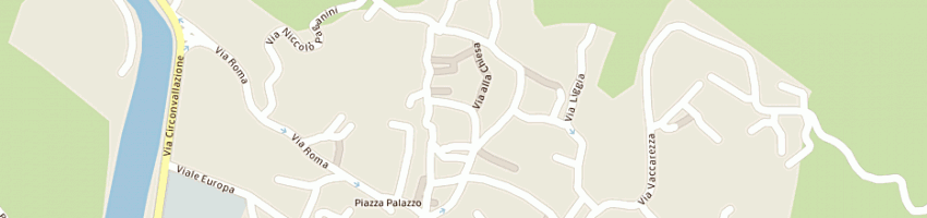 Mappa della impresa unita' sanitaria locale n3 genovese a CASELLA