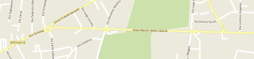 Mappa della impresa restiani spa a VOGHERA