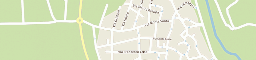 Mappa della impresa su civraxiu di piredda monica e c sas a PULA