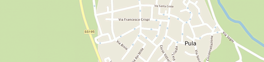 Mappa della impresa antonucci antonio a PULA
