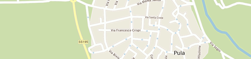 Mappa della impresa autotrasporti salinitro emanuele snc a PULA