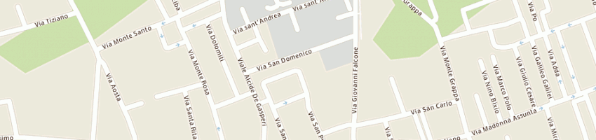 Mappa della impresa acinoxa srl a BAREGGIO