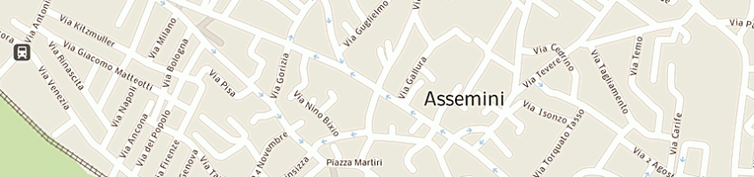 Mappa della impresa sanpaolo imi spa a ASSEMINI