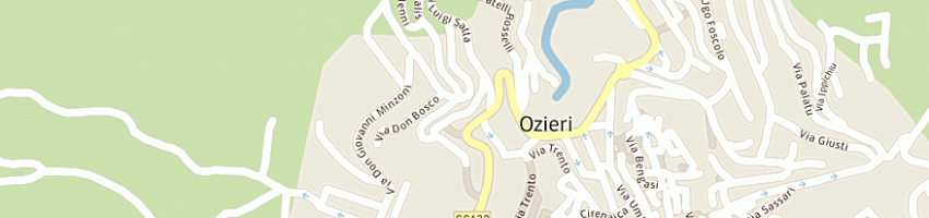 Mappa della impresa consorzio cna servizi artigianato a OZIERI