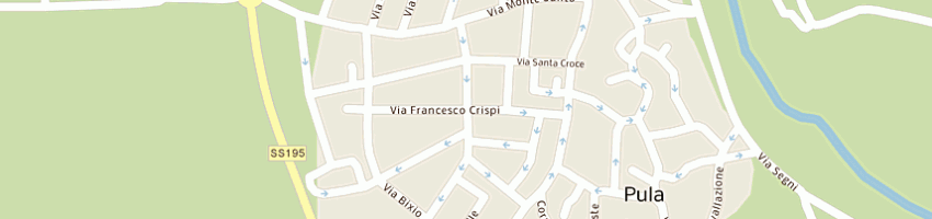 Mappa della impresa sm elettrotecnica srl a PULA