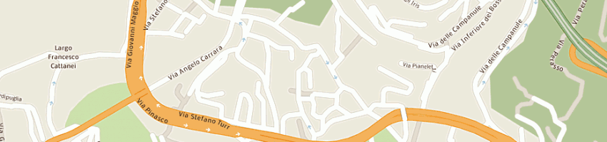Mappa della impresa d e o lavori edili di alberto dennunzio e c snc a GENOVA