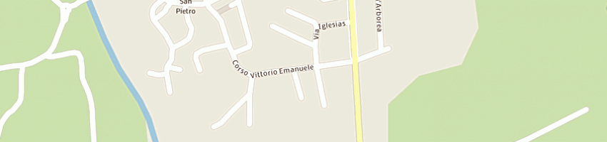 Mappa della impresa melis giuseppe a VILLA SAN PIETRO