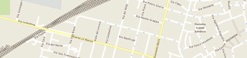 Mappa della impresa martini bruno a VOGHERA