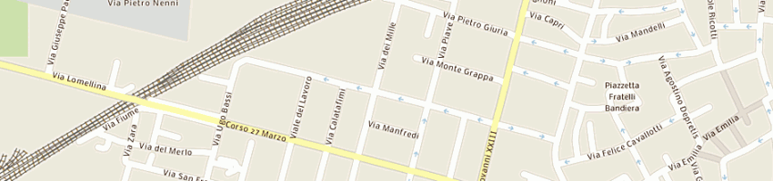 Mappa della impresa delta service srl a VOGHERA