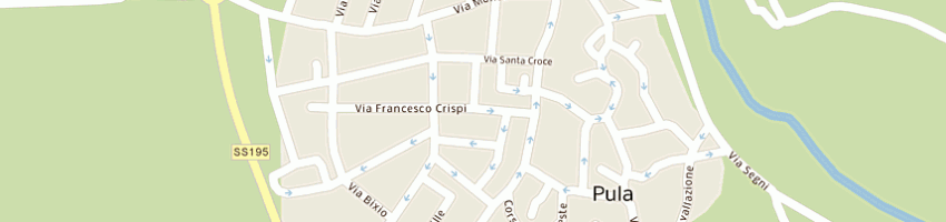 Mappa della impresa atzori massimo a PULA